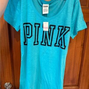 Victoria's Secret PINK Turquoise Tee